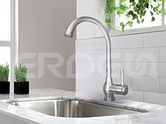 Stainless Steel U-Shaped Kitchen Faucet