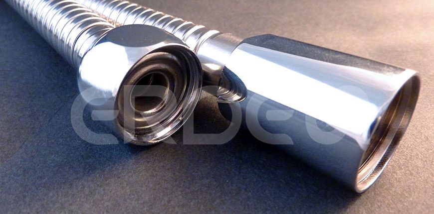 Stainless Steel Strentchable Double Lock Shower Hose