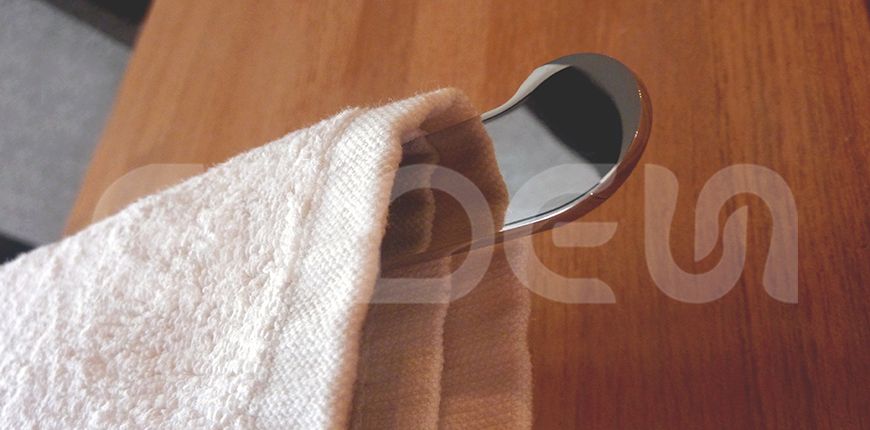 Porte-serviettes en acier inoxydable