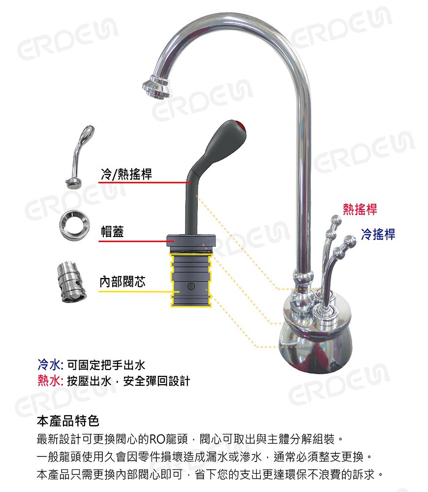 FT2084 RO飲料用水栓の特徴