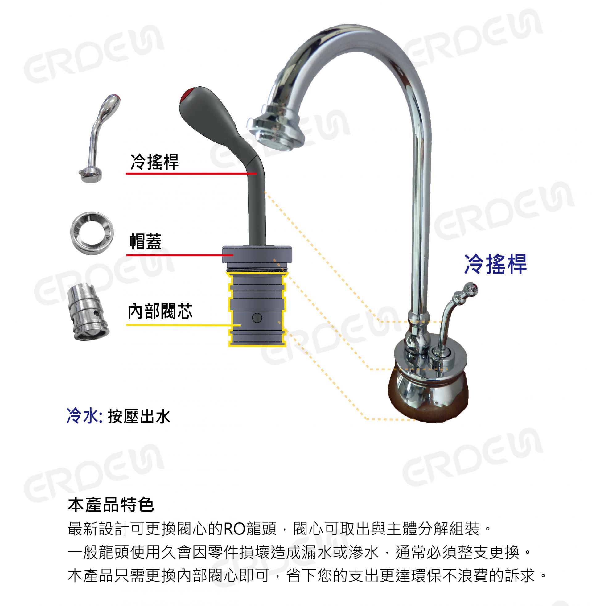 FT2085 RO飲用龍頭應用