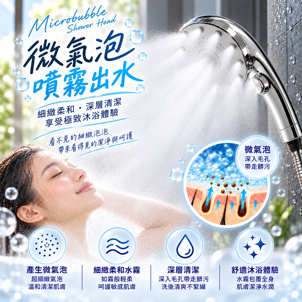 HS1823CP 微氣泡噴霧使用情境