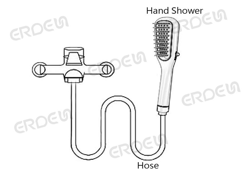 Hand Shower Hewan Peliharaan + O3