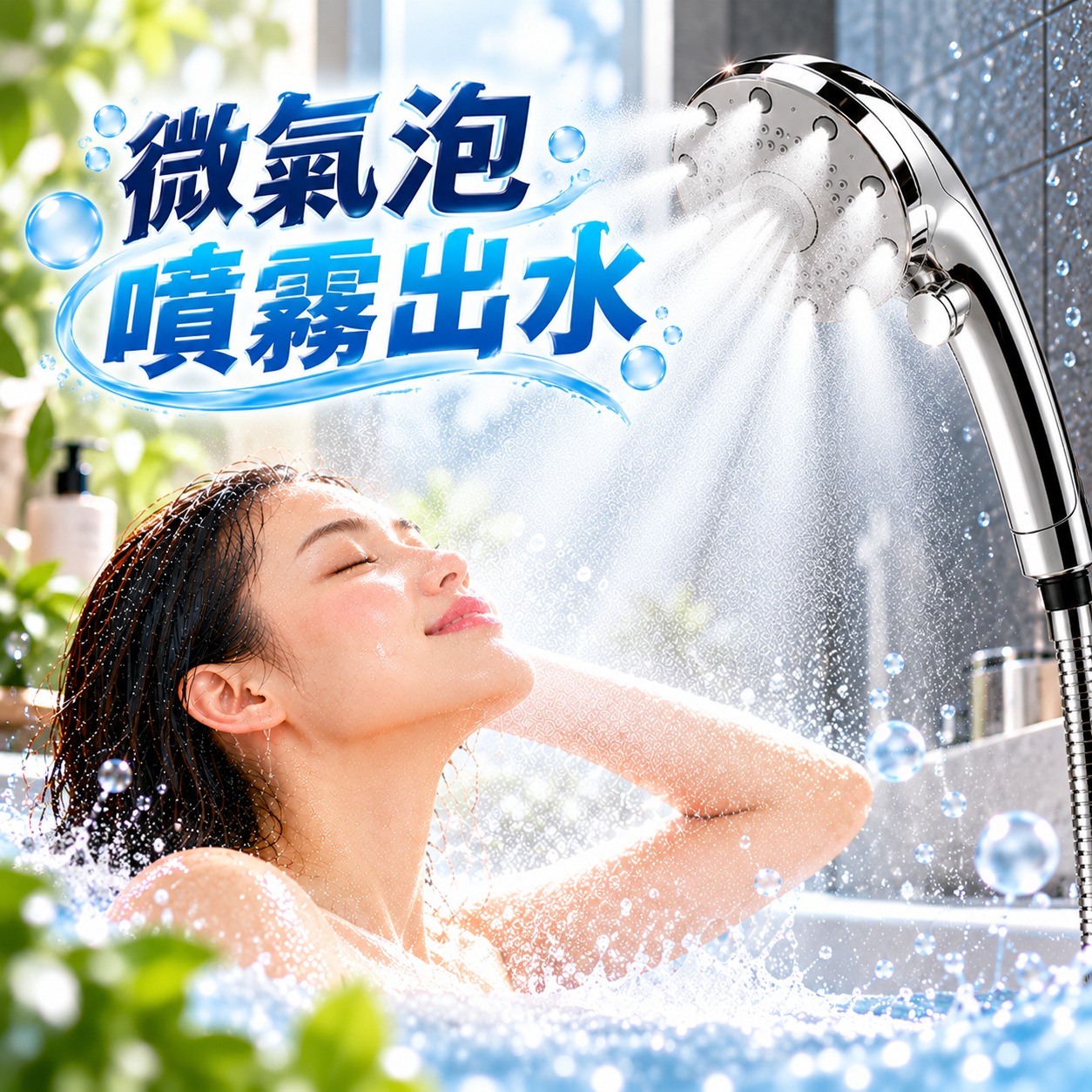 HS9930CP 微氣泡噴霧出水說明