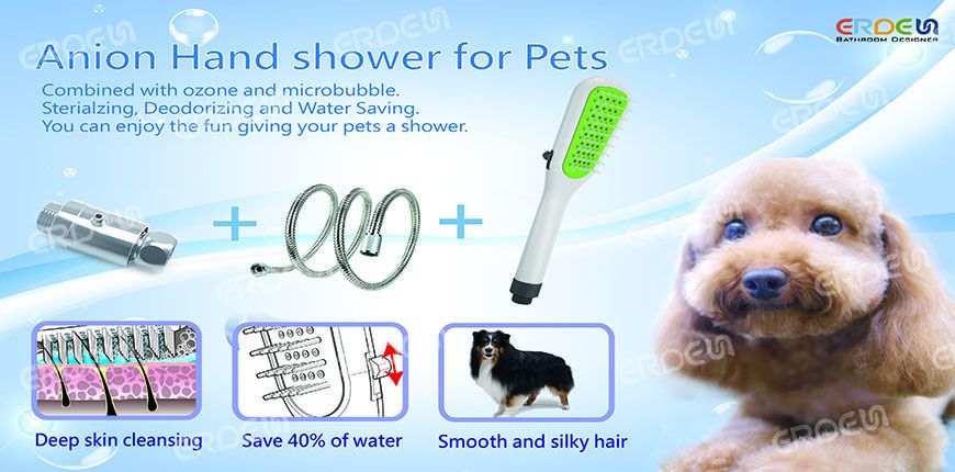 Kit de douche pour animaux IRIS
