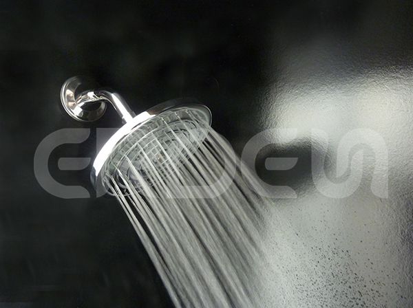 アメリカのUPCとカナダのCUPC認証_スパイラルタイプのシングル機能の円形銅製シャワーヘッド