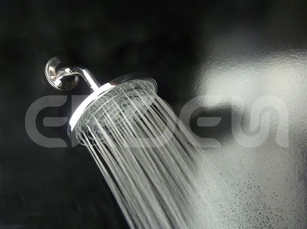 美國UPC與加拿大CUPC認證_螺旋狀單功能圓形銅淋浴頂噴