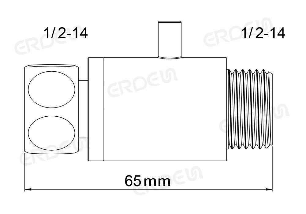 Shower Vacuum Breaker Size