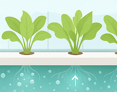 ERDEN Microbubbles applied to greenhouse hydroponics