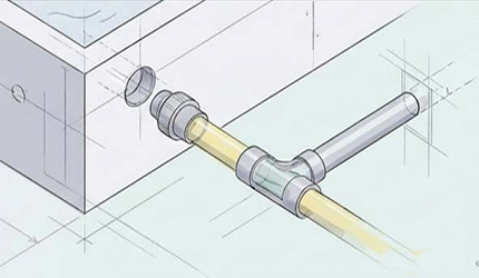 Schematic of standard direct-connection aquaculture microbubble system