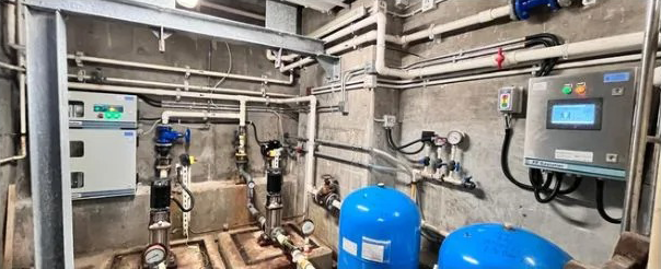 香港公廁沖廁用水處理機房系統
