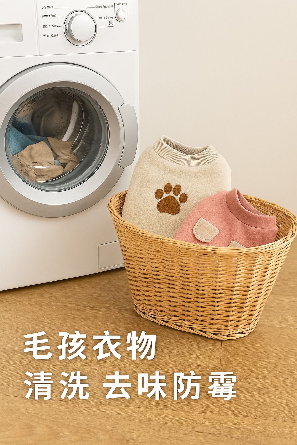 寵物衣物清洗去味防霉
