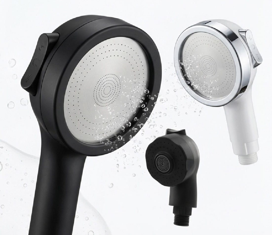 HS1668 and HS1666 fine microbubble showerheads