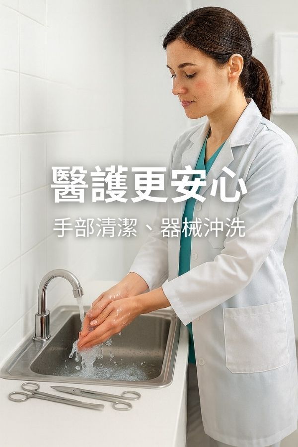 醫護診所手部清潔與器械沖洗