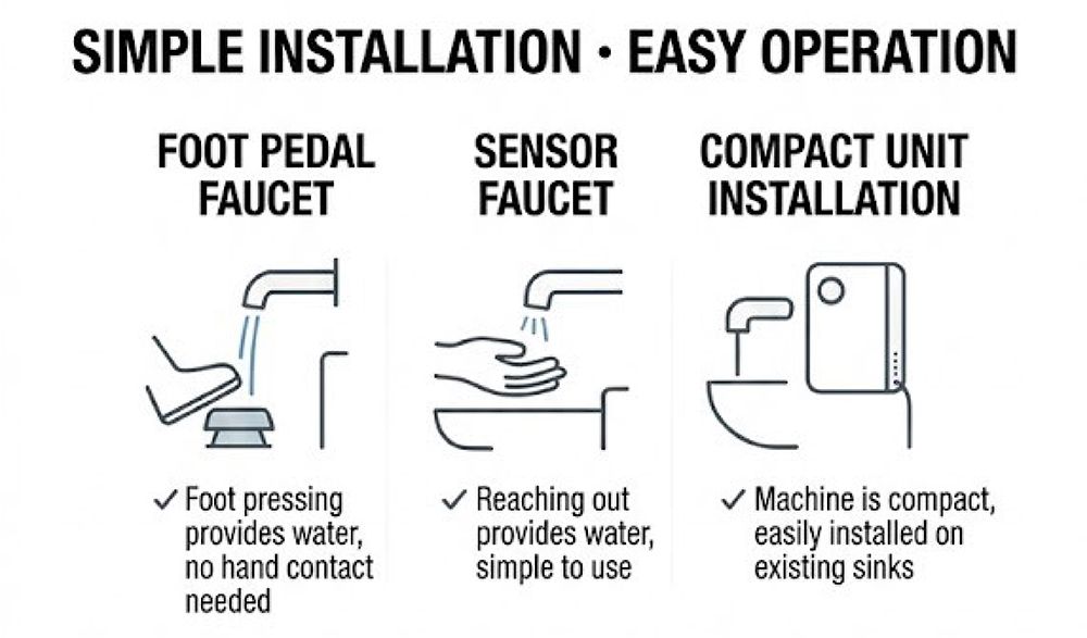 Métodos de instalación multipropósito para espacios públicos Métodos de instalación multipropósito para espacios públicos