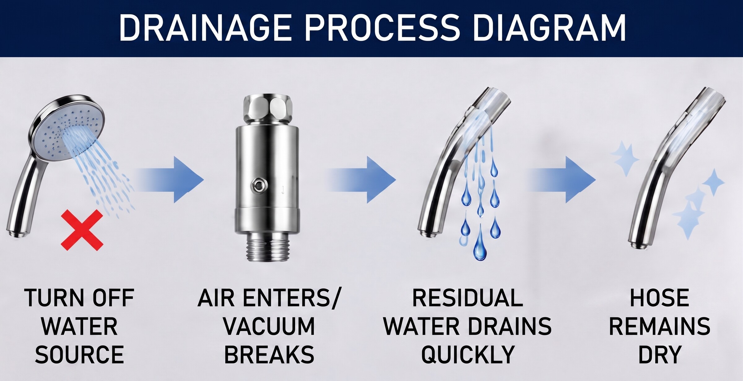 Drainage process flowchart